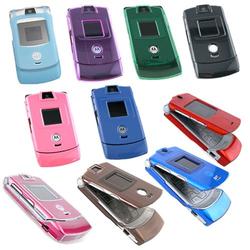 Eforcity 10 COLORS CELL PHONE CASE COVER FOR MOTOROLA RAZOR V3