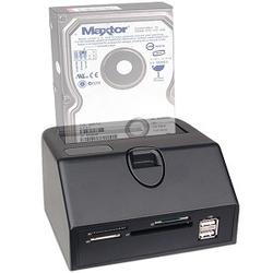 Genica 2.5''/3.5'' USB 2.0/eSATA SATA HDD Dock w/Card Reader & Hub