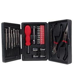 Genica 25-Piece PC Tool Kit w/Pliers Screwdrivers Case & More!