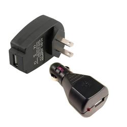 Eforcity 2X Wall Home Travel / Car Automobile USB CHARGER FOR ARCHOS 404 504 604 704 WiFi