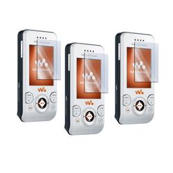 Eforcity 3 Pack X Phone Screen Protector Guard Shield for Sony Ericsson W580 W580i