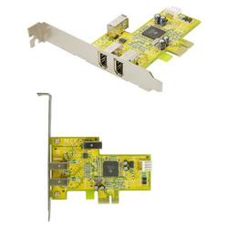 Koutech 3-Port FireWire 1394a PCI Express (x1) Card