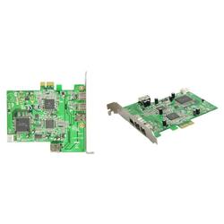 Koutech 4-Port FireWire 1394a/1394b PCI Express (x1) Card