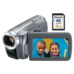 Panasonic 4GB SD CARD SILVER SHOCK RESIST CAMCORDER KIT