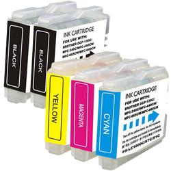 Eforcity 5 Cartridges INK For BROTHER MFC240c MFC440cn MFC5460cn