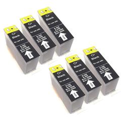Eforcity 6-PACK BLACK Ink Toner Cartridges for CANON BCI-3eBK/BCI-3e