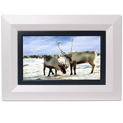 Axion 7'' AXN700PF Widescreen Digital Photo Frame (White)
