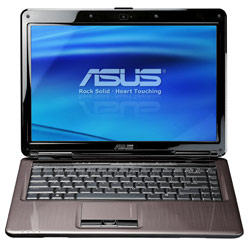 Asus ASUS N80Vn-A1 Notebook Intel Core 2 Duo T5800 (2.0GHz) Processor, 14.1 WXGA (1280x800) LED Display, 4GB DDR2 Memory, 320GB Hard Drive, DVD Super Multi Drive, N