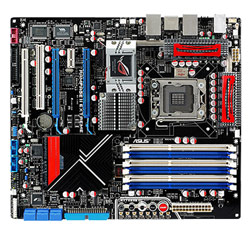 Asus ASUS Rampage II Extreme LGA1366 Core i7 Intel X58 ATX Motherboard