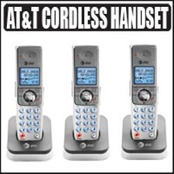 AT&T SL80108 DECT 6.0 Digital Cordless Expandable Phone 3-pack Kit