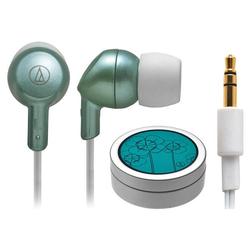 Audio Technica AUDIO TECHNICA IN EAR HEADPHONE WOMEN GRN NIC