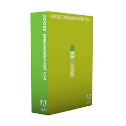 ADOBE SYSTEMS Adobe Dreamweaver CS4 v.10.0 - Upgrade - 1 User - Retail - PC
