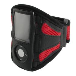 Eforcity Airmesh Armband for iPod Gen4 Nano, Red by Eforcity