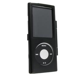 Eforcity Aluminum Case for iPod Gen4 Nano, Black by Eforcity