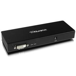 ALURATEK Aluratek ADS04F 4-Port DVI Video Splitter - 1 x DVI-D Video In, 4 x DVI-D Video Out - 1920 x 1200 - WUXGA