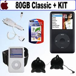 Apple 80GB iPod classic Black + Accessory Kit