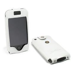 BoxWave Corporation Apple iPhone 2G Designio Slim Leather Sleeve (Winter White)