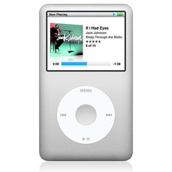 Apple iPod Classic 120GB Hard Drive Portable Media Player - Audio Player, Video Player, Photo Viewer - 2.5 Color LCD - 120GB Hard Drive - Silver