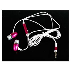 IGM Apple iPod Nano-Chromatic 4th Gen 3.5mm Stereo Headset with Mic (Pink)