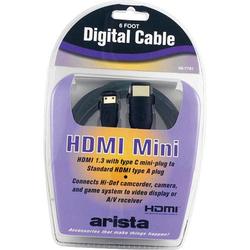 Arista 58-7781 6-Feet HDMI-A to HDMI-C AV Cable