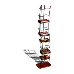 Atlantic DVD Wave Rack - Steel, Wood