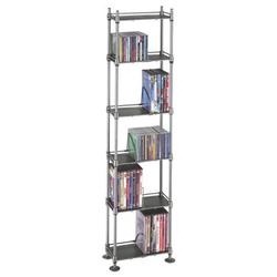 Atlantic SHF-6T77 Translucence 6-Tier Multimedia Shelving