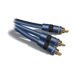 Acoustic Research Audiovox Performance Series Stereo A/V Cable - 3 x RCA - 3 x RCA - 12ft - Blue