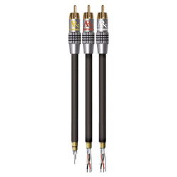 Acoustic Research Audiovox Pro II Series Stereo A/V Cable - 3 x RCA - 3 x RCA - 3ft