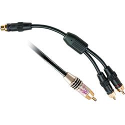 Acoustic Research Audiovox Pro II Series Subwoofer Cable - 1 x RCA - 1 x RCA - 25ft