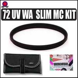 B&W B+W 72mm UV Haze Wide Angle Multi Coated Glass Filter Kit f/Canon EF 28-135/3.5-5.6 IS USM