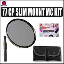 B&W B+W 77mm Circular Polarizer Multicoated Filter Kit for Nikon 12-24/4G ED IF AF DX Nikkor