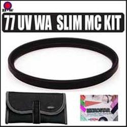 B&W B+W 77mm UV Haze Wide Angle Slim Mount Multi Coated Filter Kit for Nikon 14-24/2.8G ED AF-S