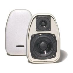 BIC America Venturi DV32 Bookshelf Speakers - 2-way Speaker - Magnetically Shielded - White