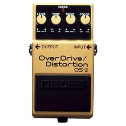 Boss BOSS OS-2 Overdrive and Distortion Pedal for Music Instrument