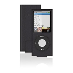 BELKIN COMPONENTS Belkin Eco-Conscious Sleeve for iPod - Leather - Black