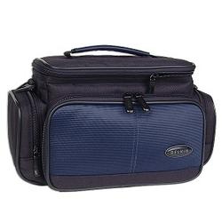 Belkin F8K004-LRG-NVB Deluxe Nylon Camcorder Case (Black/Blue)