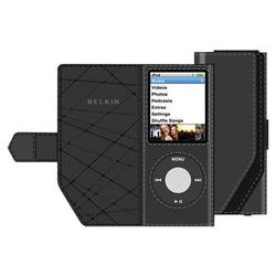 Belkin Folio for iPod nano - Leather - Black