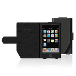 Belkin Folio for iPod touch - Leather - Black