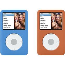 Belkin Multimedia Player Skin for iPod Classic - Silicone - Blue, Orange