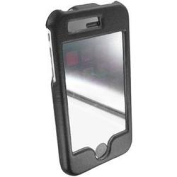 Wireless Emporium, Inc. Black Executive Leatherette Snap-On Protector Case for Apple iPhone 3G