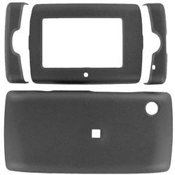 Wireless Emporium, Inc. Black Snap-On Rubberized Protector Case for Sidekick 2008