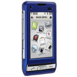 Wireless Emporium, Inc. Blue Snap-On Rubberized Protector Case w/Clip for LG Dare VX9700