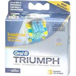 Braun Replacement Oral-B FlossAction Brush Heads