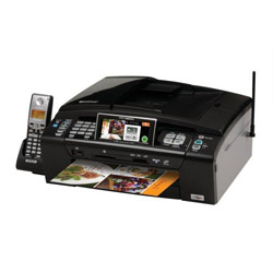 BROTHER INT'L (PRINTERS) Brother MFC-990CW Color Inkjet All-in-One with 5.8GHz Cordless Handset and Wireless Connectivity