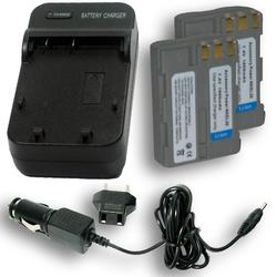 Accessory Power CANON NB-2L Equivalent CB-2LW Charger & Battery 2-Pk for / VIXIA / Rebel Xti / Elura / Optura