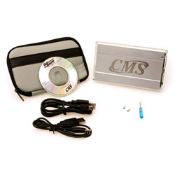 CMS PRODUCTS CMS EBS-160WD - 160GB SATA 2.5 Notebook Hard Drive Upgrade Transfer Kit