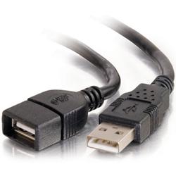 CABLES TO GO Cables To Go USB Extension Cable - 1 x Type A USB - 1 x Type A USB - 3.28ft - Black