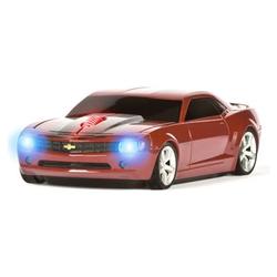 Road Mice Camaro (Red Black Stripes) Wireless Cordless USB Optical Laser Mouse
