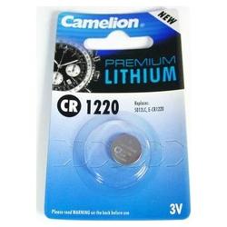 Camelion CR1220 Button Cell Lithium Battery, 1-Pack