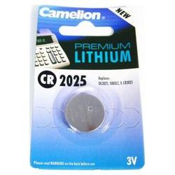 Camelion CR2025 Button Cell Lithium Battery, 1-Pack